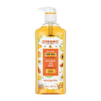 شامپو بدن با رایحه شیر و عسل مناسب انواع پوست