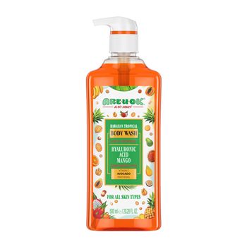 شامپو بدن با رایحه میوه های استوایی مناسب انواع پوست