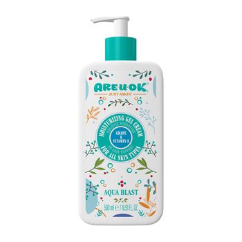 کرم ژل آبرسان پمپی انگور و ویتامین ای