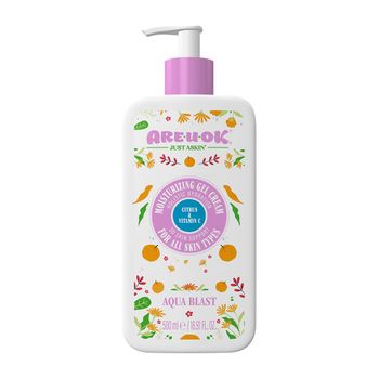 کرم ژل آبرسان پمپی گریپ فروت و ویتامین سی