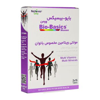مولتی ویتامین بایو بیسیکس ویمن 30 عددی