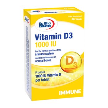 ویتامین د3 1000 واحدی 60 عددی