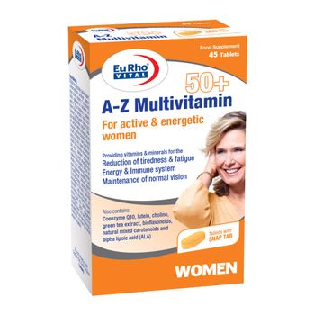 A-Z مولتی ویتامین بالای 50 سال بانوان