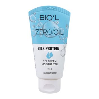 ژل کرم تیوپی زیرو اویل آکوا اسپلش سیلک پروتئین