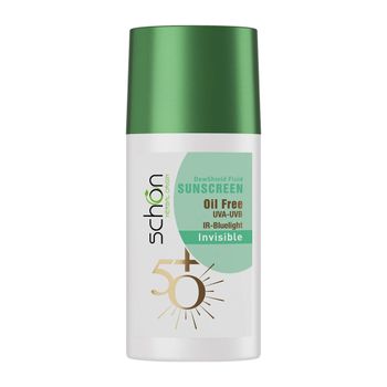 ضد آفتاب فاقد چربی بدون رنگ SPF50 حاوی عصاره آلوئه ورا