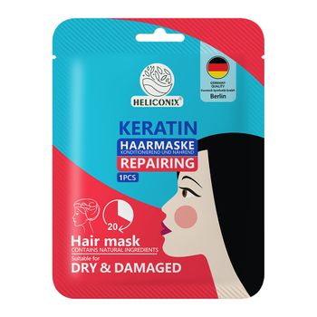 ماسک مو کلاهی حاوی کراتین