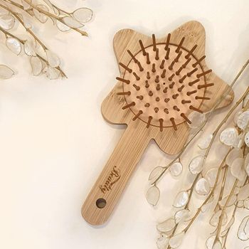 برس چوبی آینه دار