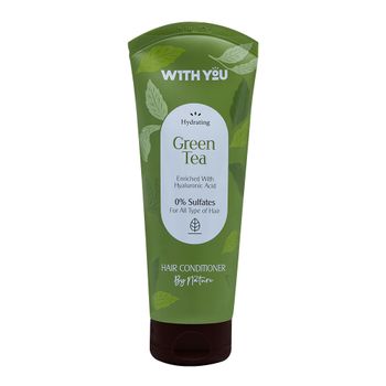 نرم کننده موی سر چای سبز و هیالورونیک اسید