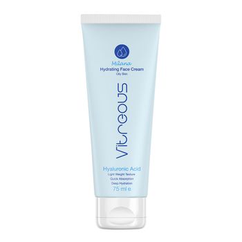 کرم آبرسان صورت میلانا حاوی هیالورونیک اسید