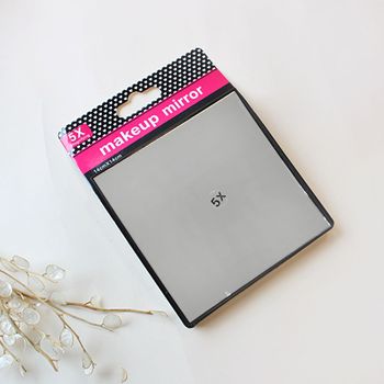 آینه مربع بزرگ نما 5 برابر مشکی