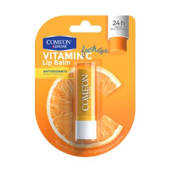 کامان بالم لب نرم و براق کننده ویتامین سی