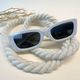 عینک آفتابی مدل رترو سفید 